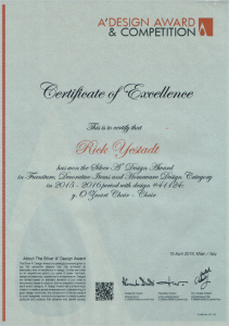 certificate of excellence